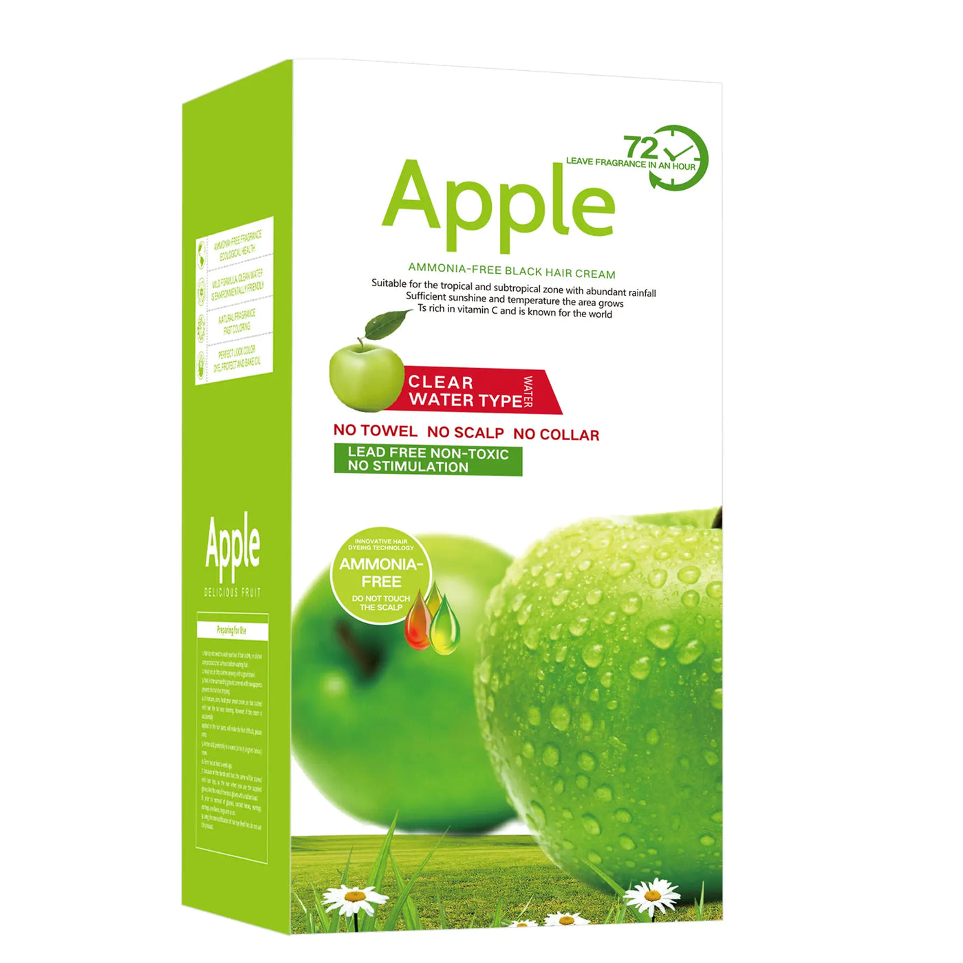 Apple hair color original UAE 1000ml 96 AND 72(Amonia Free)